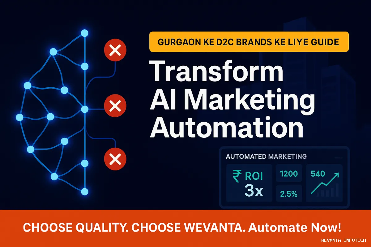 AI marketing automation tools for D2C brands in Gurgaon