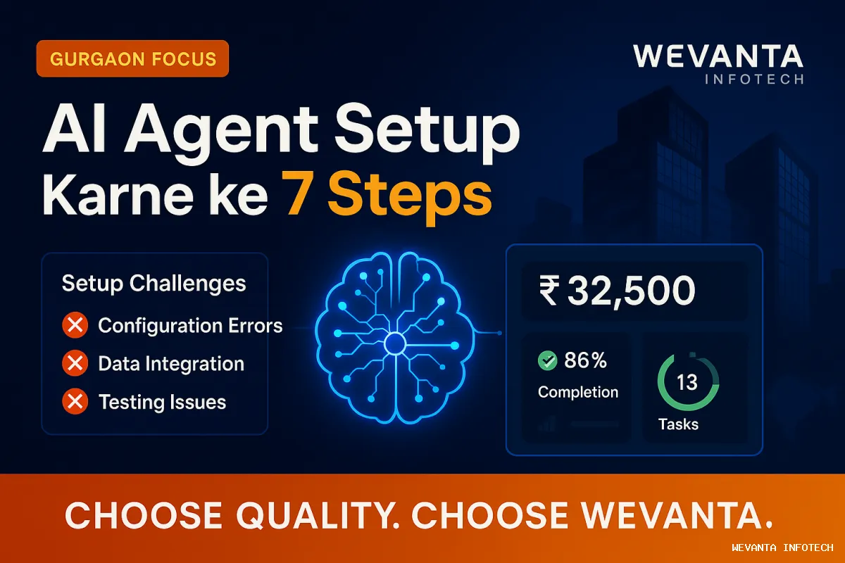 AI agent setup steps for Gurgaon businesses guide