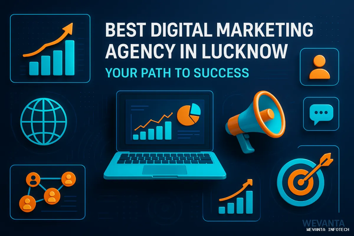 Professional team strategizing at the best digital marketing agency in Lucknow.