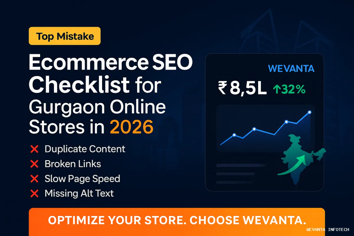 Ecommerce SEO checklist for Gurgaon online stores in 2026