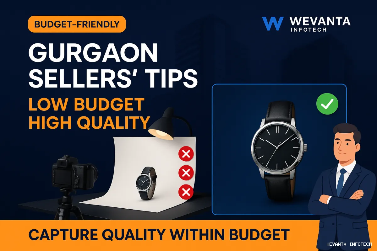 Affordable product photography setup for Gurgaon sellers