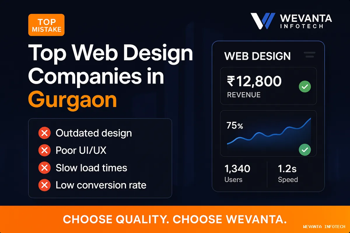 Web design in Gurgaon featuring innovative digital solutions