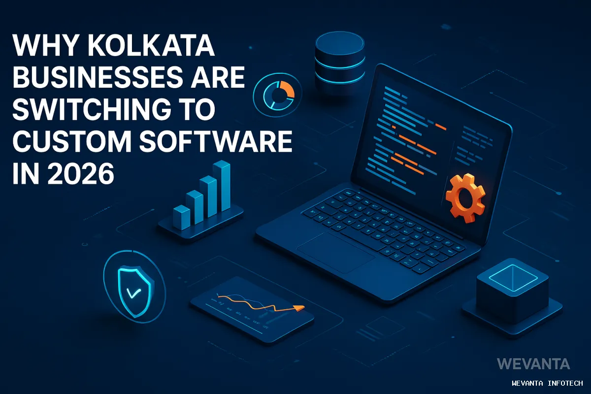 Kolkata business switching to custom software in 2026, featuring IT solutions